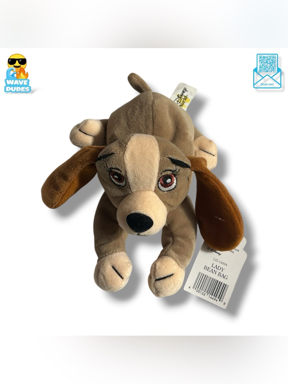 The Disney Store Lady And The Tramp Lady Mini Plush
